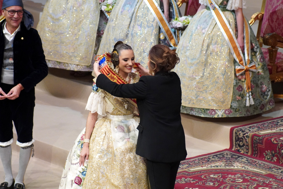 Exaltación de María Estela Arlandis como Fallera Mayor de Valencia 2024